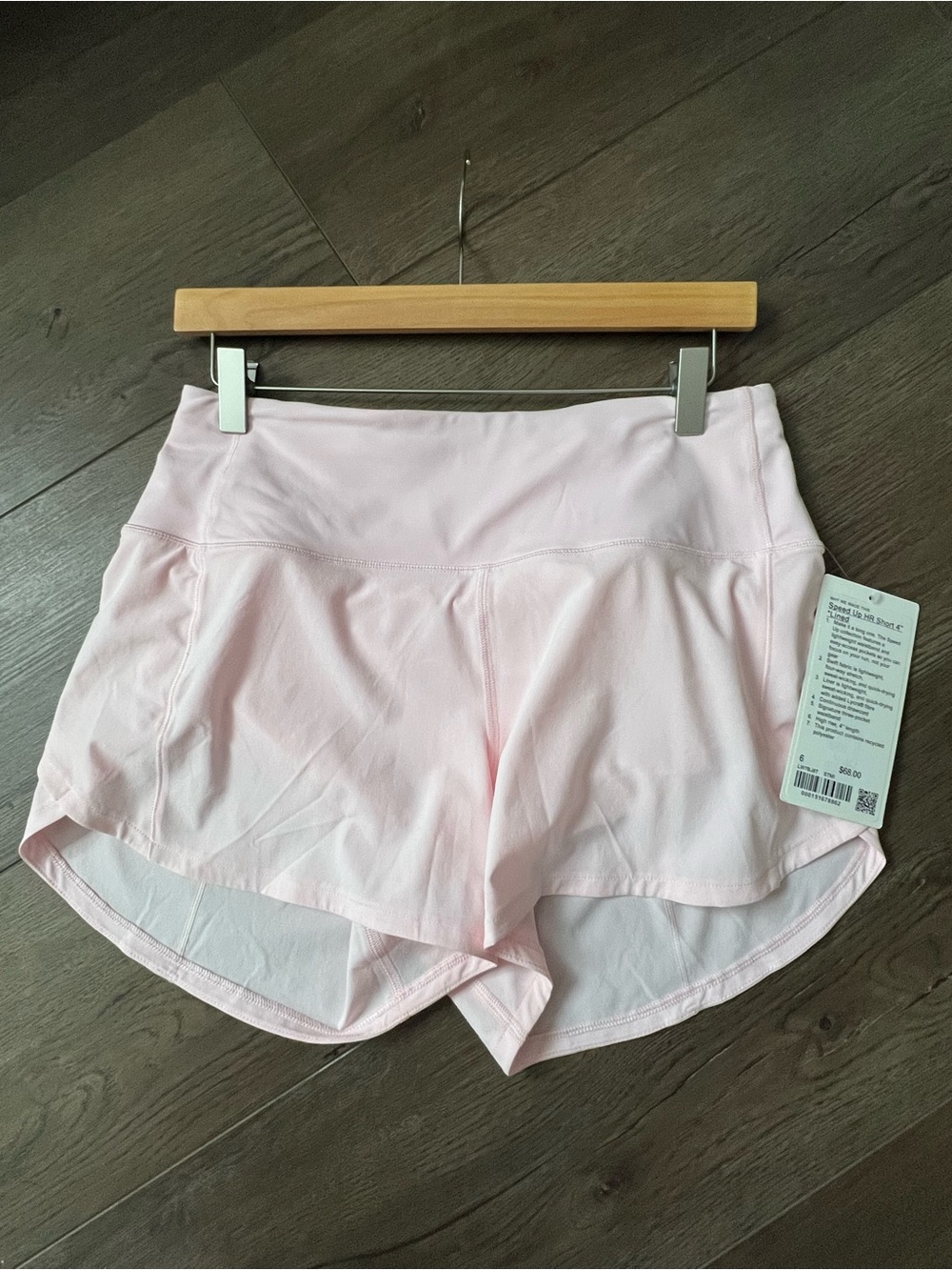 Lululemon Speed Up HR Strawberry Milkshake size 6